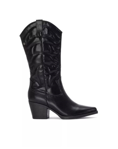 Женские вышитые итальянские ковбойские сапоги от , черный Xti