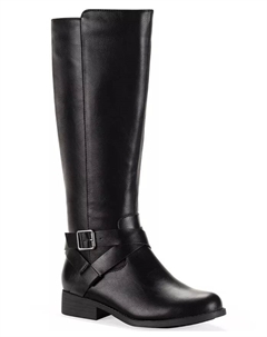 Женские сапоги Margoo для верховой езды, стандартная и широкая голенища, черный Style & co.
