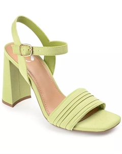 Женские босоножки Skiler на блочном каблуке, зеленый Journee collection