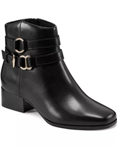 Женские ботинки Sarafina eFlex на блочном каблуке из кожи, черный Easy spirit