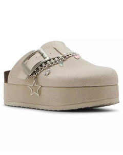 Женские сабо Luna CB Charm на платформе с пряжкой, белый Madden girl