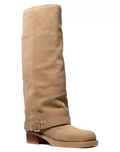 Женские сапоги Colby с квадратным носком, загар/бежевый Michael kors