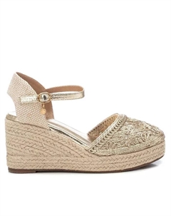 Женские эспадрильи на платформе, золото Xti