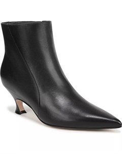 Женские Patrese заостренные ботинки-ботильоны, черный Naturalizer