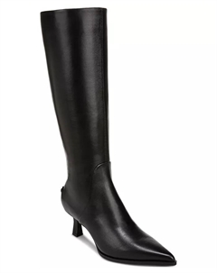 Женские сапоги-сапоги Yulia на каблуке-стилете, для стандартной и широкой икры, черный Circus ny by sam edelman