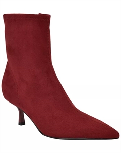 Женские ботильоны Yanka с острым носом и каблуком-рюмочкой, красный Guess