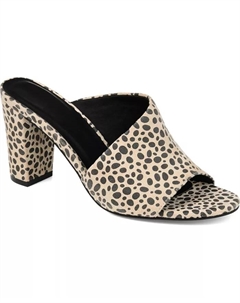 Женские босоножки Allea на блочном каблуке, загар/бежевый Journee collection