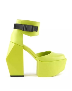 Женские туфли Stage D2, зеленый United nude