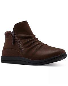 Женские Ботильоны-танкетки Breeze Path, коричневый Clarks