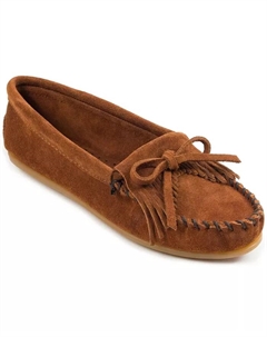 Женские мокасины Kilty Hardsole, синий Minnetonka