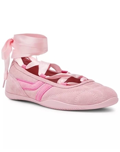 Женские балетки Promise на шнуровке, розовый Steve madden