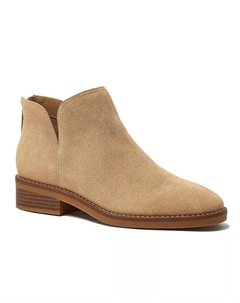 Женские базовые ботинки-челси на молнии, загар/бежевый Lands' end