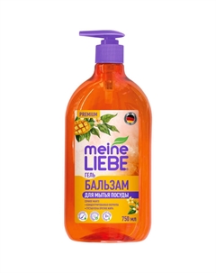 Средство для посуды Сочное Манго гель концентрат 750мл Meine liebe