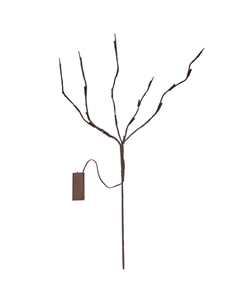 Гирлянда ветка для декора 1шт 70см от батареек 2хАА Нет марки