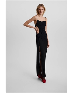 Платье макси черного цвета 2mood