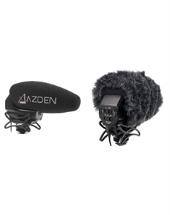Микрофон Azden SMX-30 Stereo/Mono Switchable Video Mic & Furry Windshield
