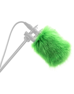 Ветрозащита для микрофона Bubblebee Industries The Short-Haired Spacer Cover BBI-SCSGR-XS+ Bubblebee industries