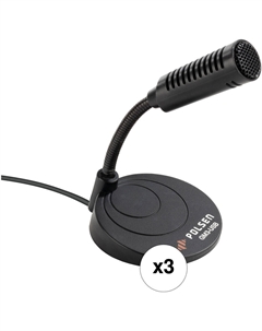Микрофон на гибкой шее Polsen Omnidirectional USB Gaming and Conferencing Microphone