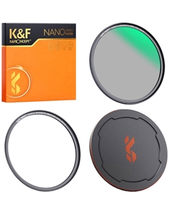 Фильтр K&F Concept Nano-X Magnetic CPL Filter with Adapter Ring K&f concept