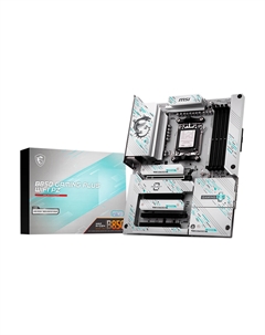 Материнская плата MSI B850 GAMING PLUS WIFI PZ, AM5, DDR5, Wi-Fi, серебристо-белый Msi
