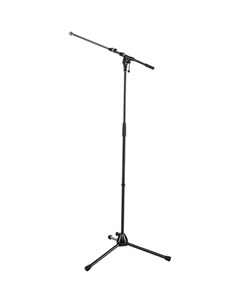 Микрофонная стойка K&M 210/9 Tripod Microphone Stand with Telescoping Boom (Black K&m