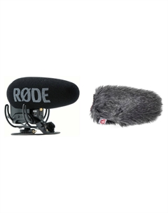 Направленный микрофон RODE VideoMic Pro+ Camera-Mount Shotgun Microphone Kit with Rode