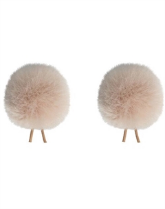 Ветрозащита для микрофона Bubblebee Industries Twin Windbubbles Miniature BBI-L01-TWIN-BE Bubblebee industries