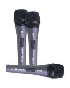 Ручной микрофон Sennheiser e835-S THREE PACK 507359