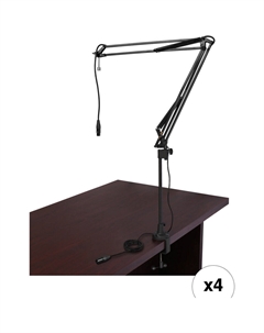 Микрофонная стойка Auray BAE-2X Two-Section Broadcast Arm with External Springs &