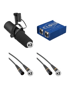 Динамический микрофон Shure SM7B Vocal Microphone Kit with Cloudlifter and Cables
