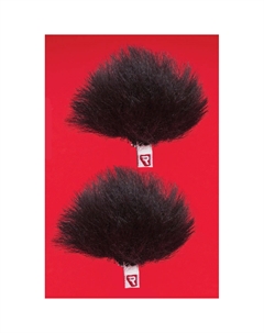 Ветрозащита для микрофона Rycote Pair Black Ristretto Lavalier Windjammer 065552