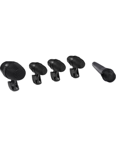 Динамический микрофон Shure PGADRUMKIT5 5-Piece Drum Microphone Kit PGADRUMKIT5