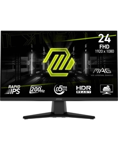 Монитор MSI MAG 242F 23.8" Full HD HDR 200 Hz Gaming Monitor MAG 242F Msi