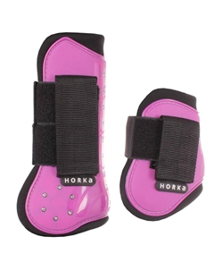 Закрытые сапоги из ПВХ со стразами, (4 шт.) Horka