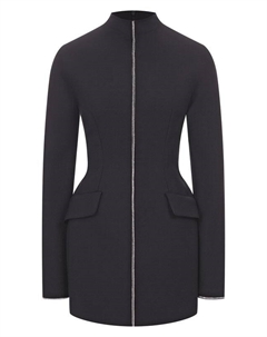 Платье с отделкой стразами Sportmax