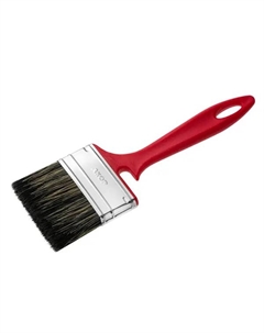 Малярная кисть для водно дисперсионных красок Эксперт синтетическая щетина 70 мм Акор