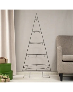 Фигура декоративная Елка 125 см серый Kreaforta