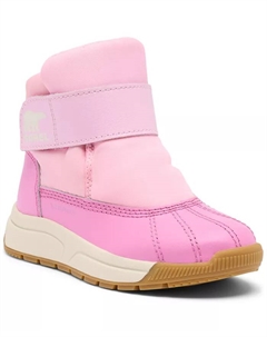 Тоддлер Уитни III страп мид зимние водонепроницаемые ботинки, розовый Sorel