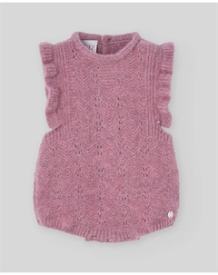 Вязаная детская кофта коллекции Violeta PAZ Rodríguez, розовый Paz rodriguez