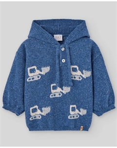 Детский джемпер из коллекции Nogal PAZ Rodríguez, синий Paz rodriguez