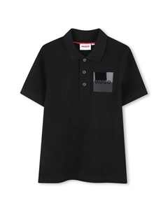 Детская футболка с коротким рукавом, черный Hugo