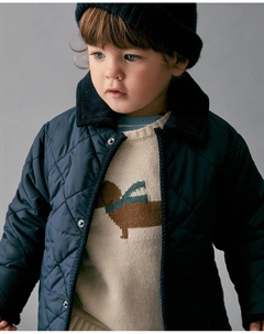 Джемпер с интарсией в виде собаки, светло-бежевый Сфера