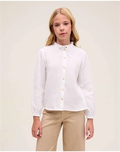 Детская блузка из муслина, белый Dadati