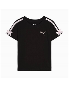 Футболка для малышей Bow Society, черный Puma