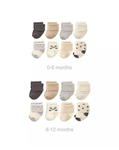 Носки махровые хлопковые Hudson Grow with Me для девочек, серебряный Hudson baby