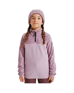Детская футболка Whitecamp Half Zip, розовый Roxy