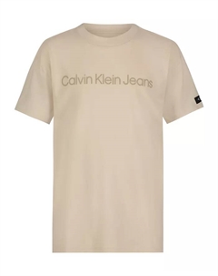 Футболка с коротким рукавом Big Boys и логотипом-эмблемой Calvin klein