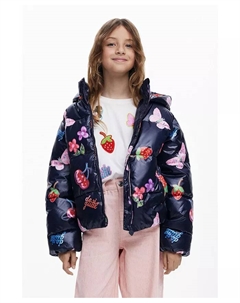 Детская утепленная куртка Colage, синий Desigual