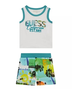 Детский комплект для мальчиков: майка и шорты (2 предмета) Guess