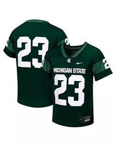 Детская футбольная майка Michigan State Spartans Untouchable, зеленый, размер 23 Nike